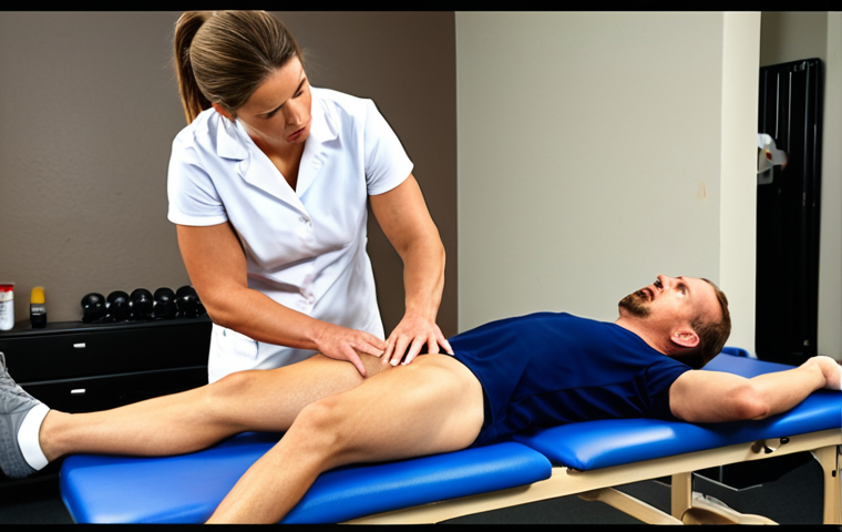 **

*   Detailed assessment of an injury involving a physical therapist and sports medicine professional working together. Focus on history taking, physical examination, and movement assessment.

**