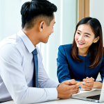 스포츠재활사 경력 전환 전략 - Health Coach Consultation**

A warm and encouraging health coach in modest, professional attire, gui...
