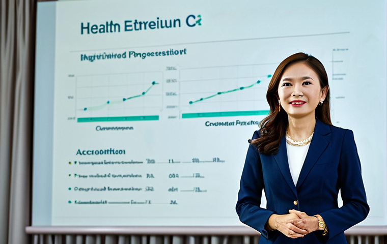 스포츠재활사 경력 전환 전략 - Modern Fitness Studio**

A fitness consultant in athletic but modest clothing, demonstrating proper ...
